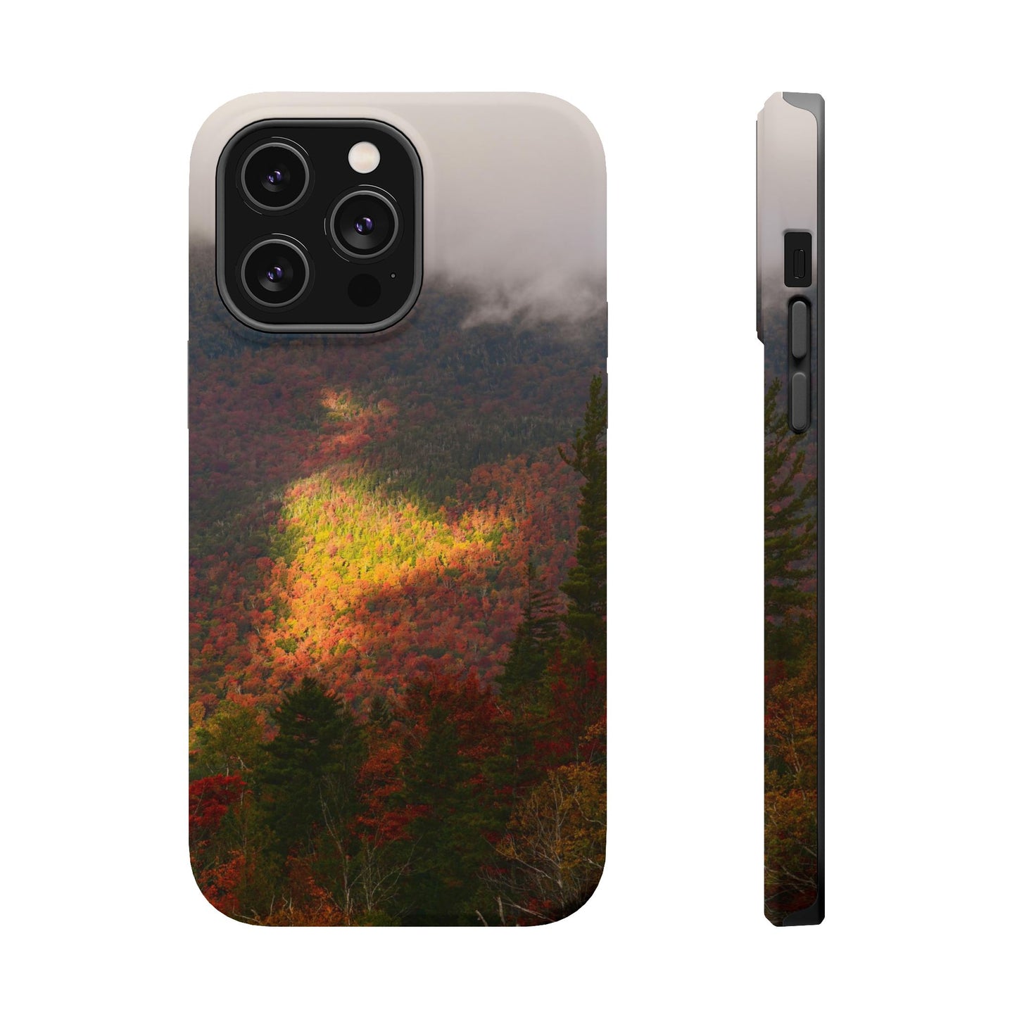 MagSafe Impact Resistant Phone Case - Adirondack Fall Fog & Foliage