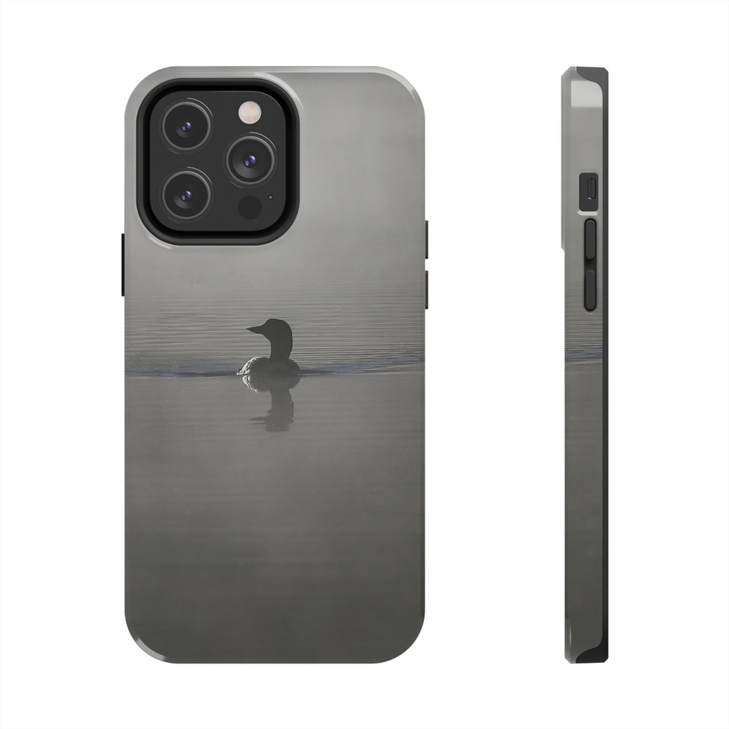 Impact Resistant Phone Case - Loon in the Mist