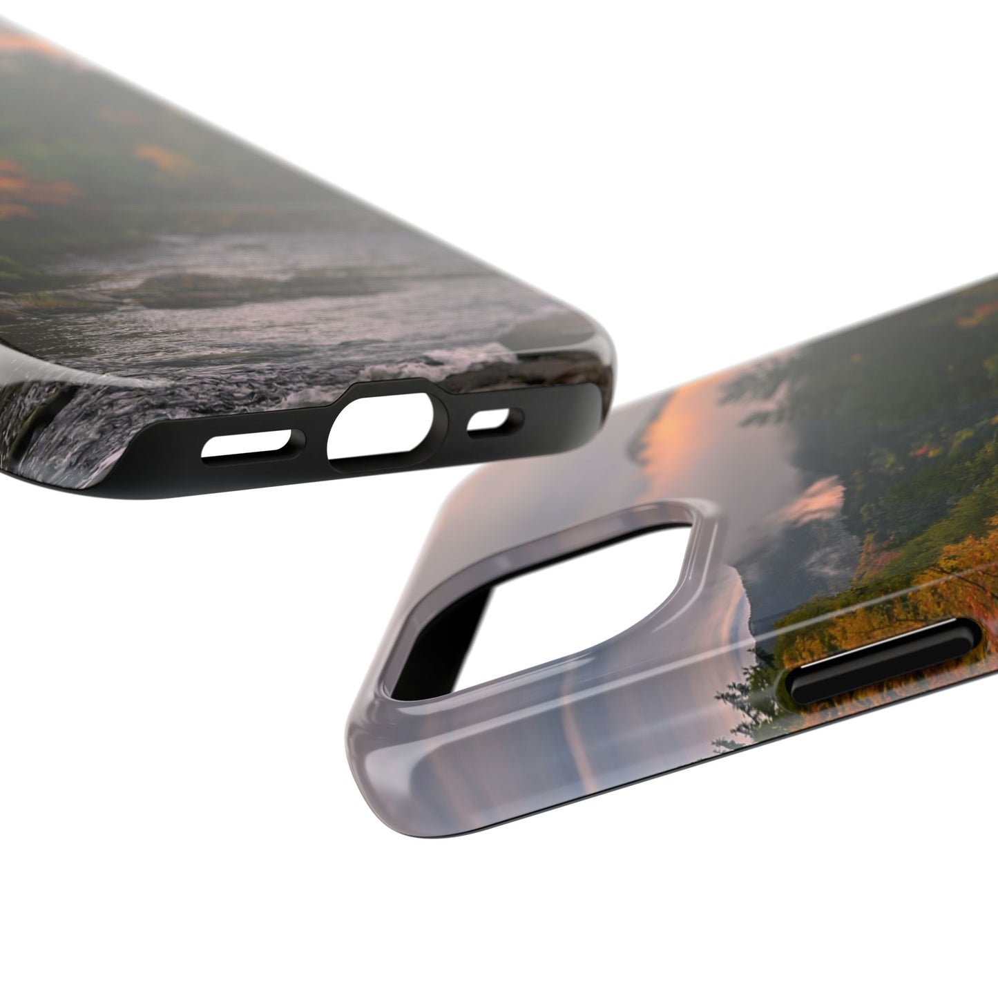 Impact Resistant Phone Case - Ausable Autumn Morning