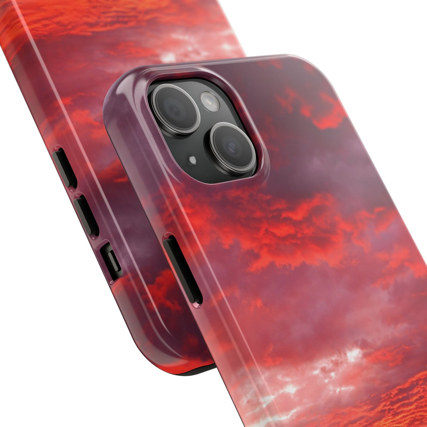 Impact Resistant Phone Case - Fire in the Sky