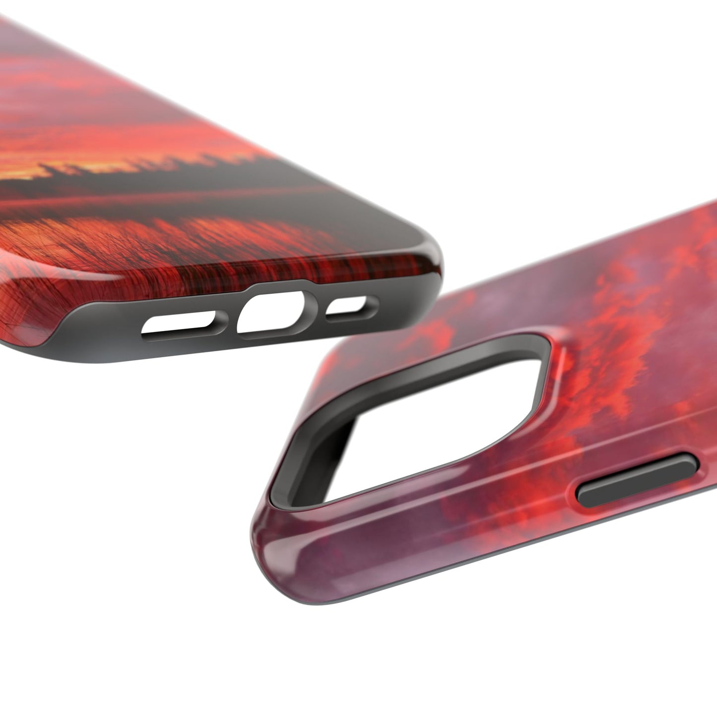 MagSafe Impact Resistant Phone Case - Fire in the Sky