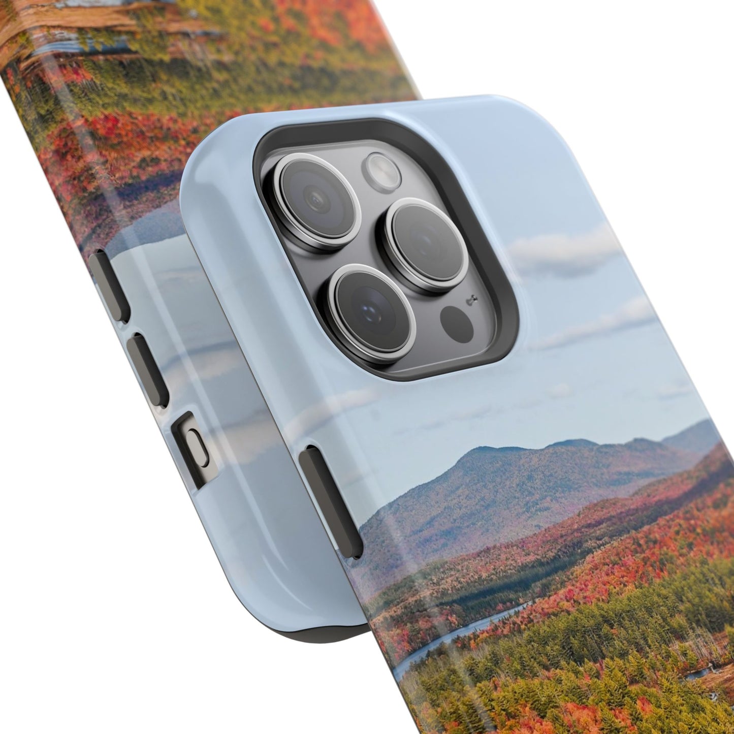 MagSafe Impact Resistant Phone Case - Mountains & Rivers Autumn