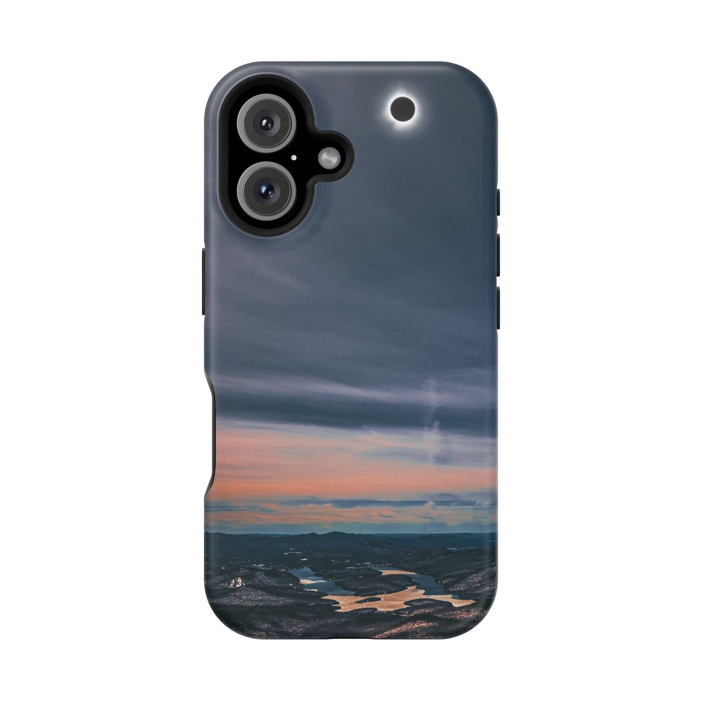 MagSafe Impact Resistant Phone Case - 2024 Solar Eclipse Totality from Whiteface Mountain