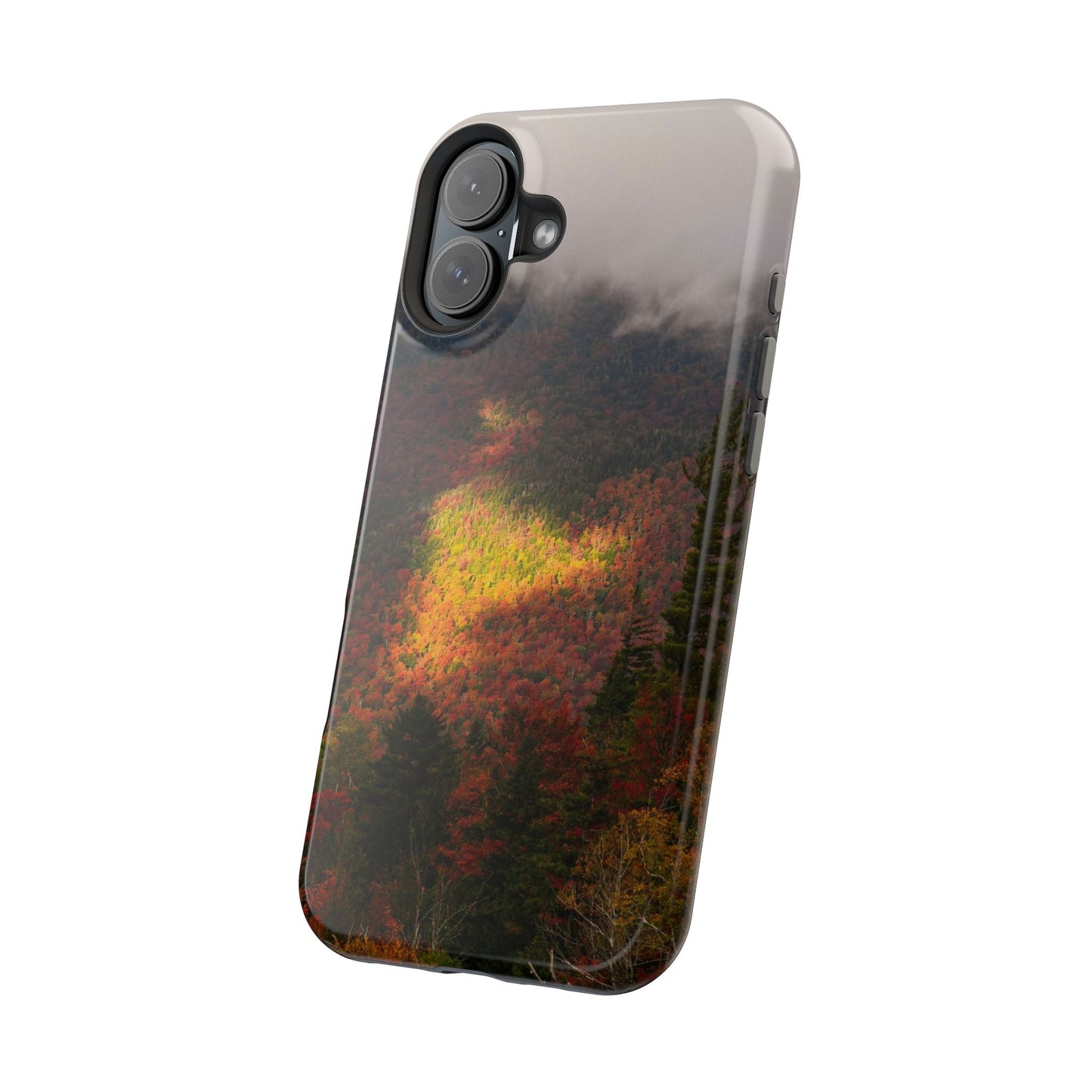 MagSafe Impact Resistant Phone Case - Adirondack Fall Fog & Foliage