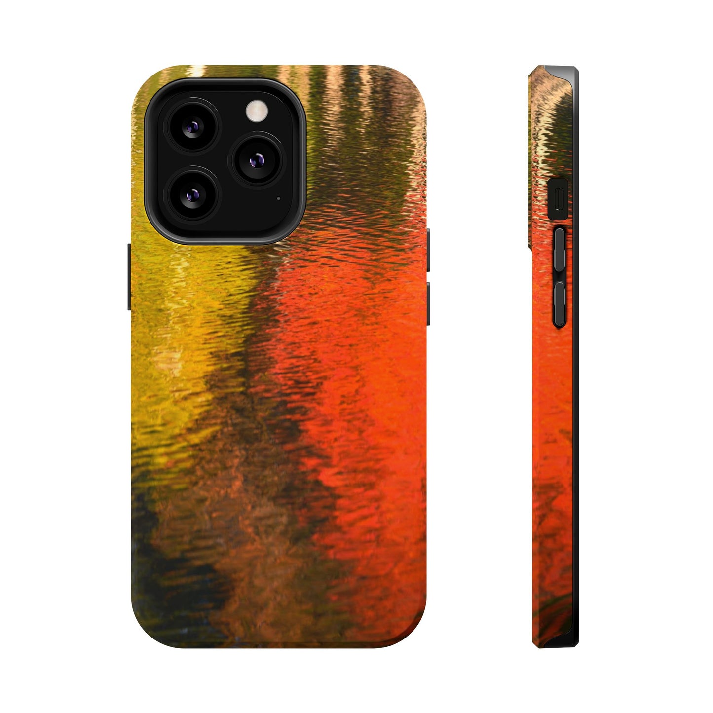 MagSafe Impact Resistant Phone Case - Reflections of Autumn