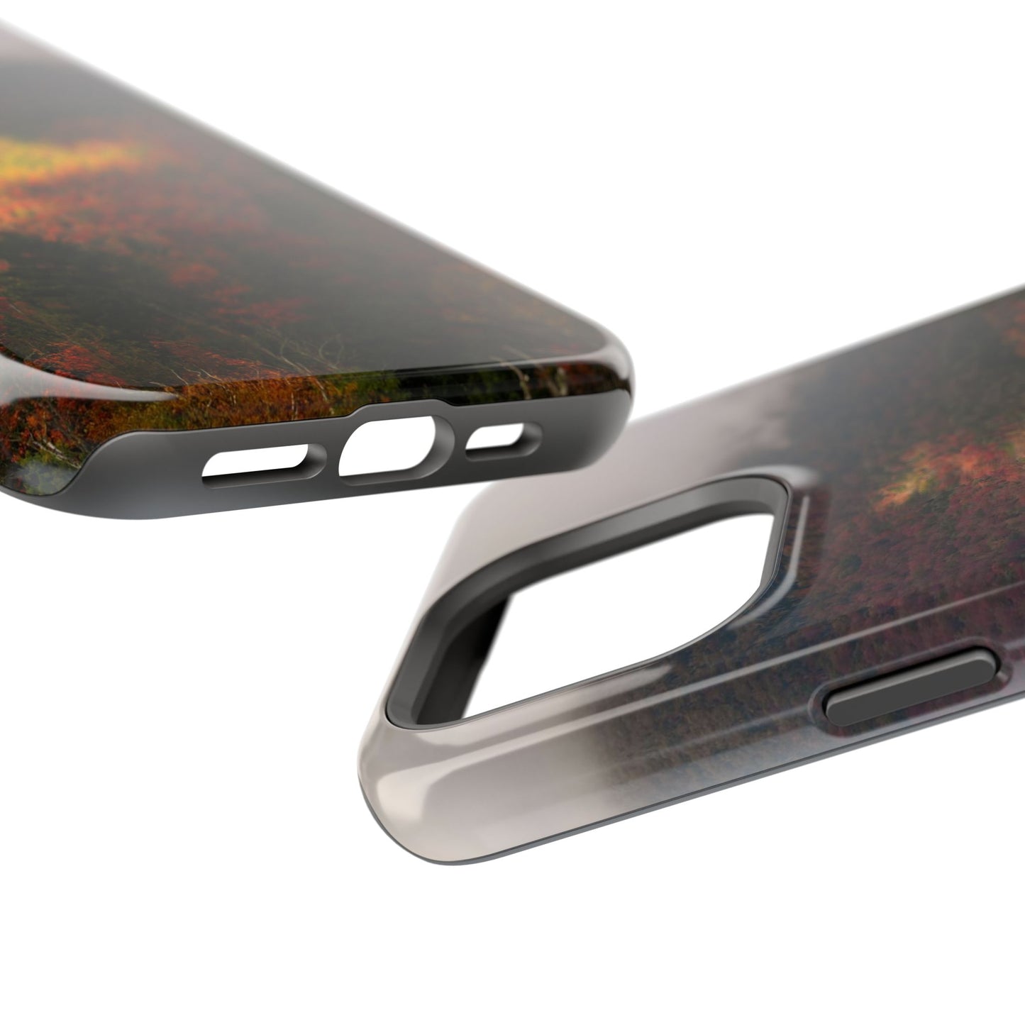 MagSafe Impact Resistant Phone Case - Adirondack Fall Fog & Foliage