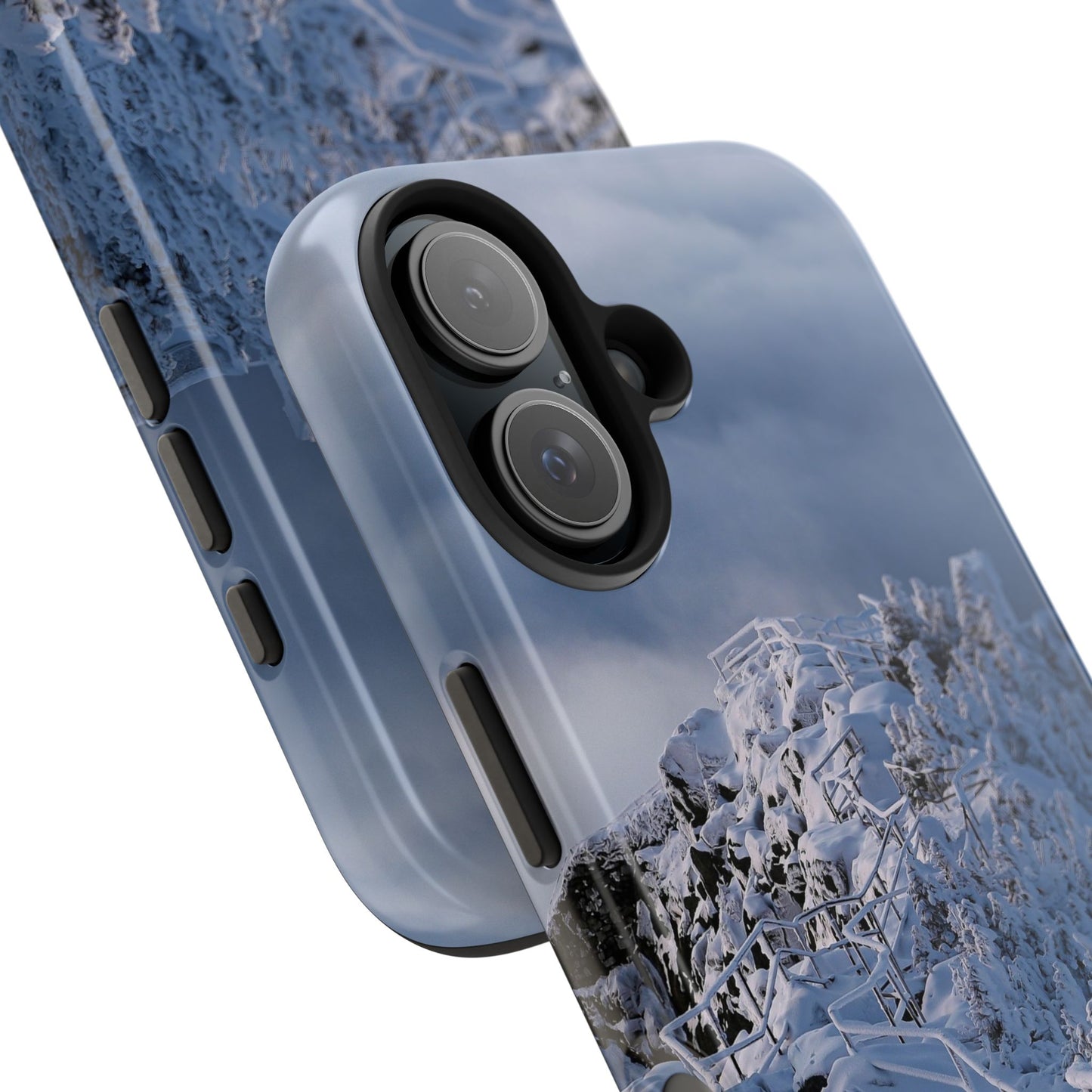 Impact Resistant Phone Case - Whiteface Castle in the Clouds