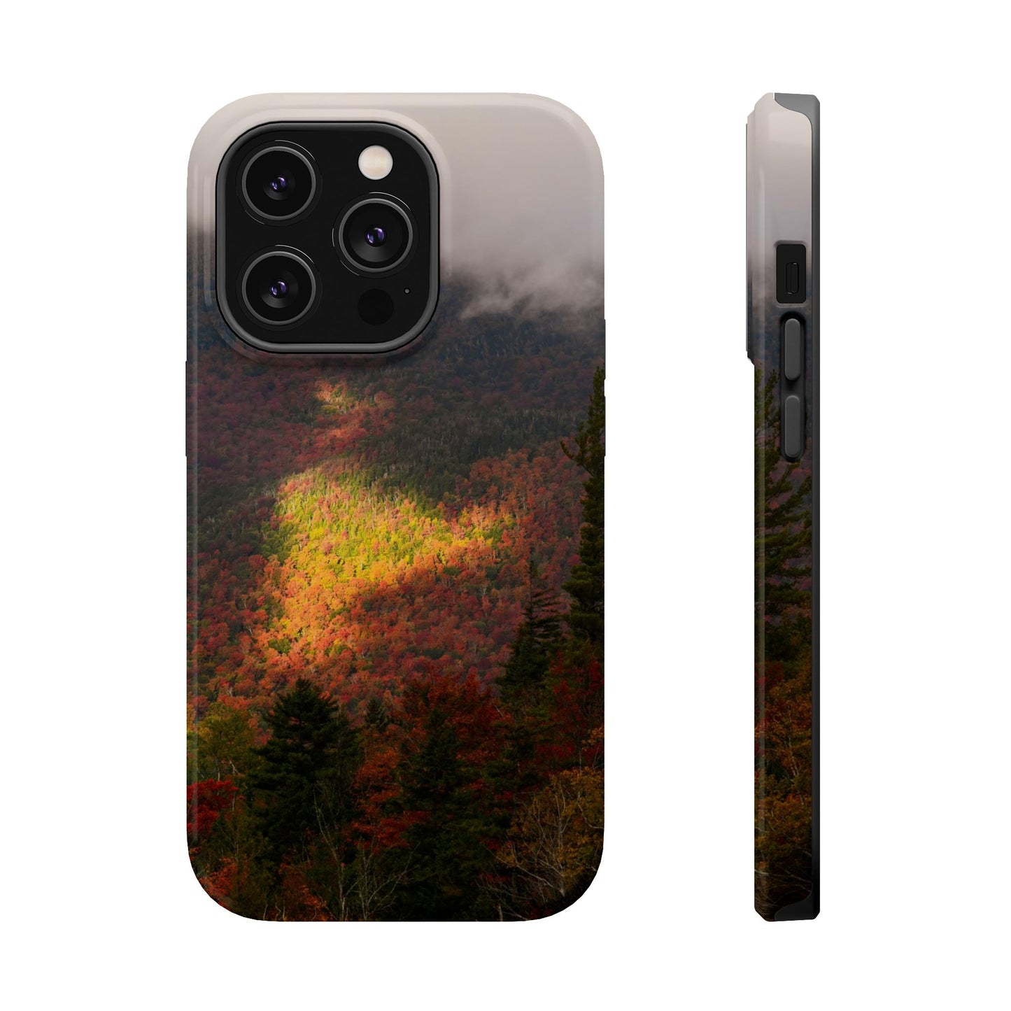 MagSafe Impact Resistant Phone Case - Adirondack Fall Fog & Foliage