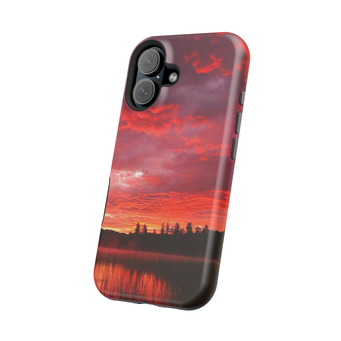 MagSafe Impact Resistant Phone Case - Fire in the Sky