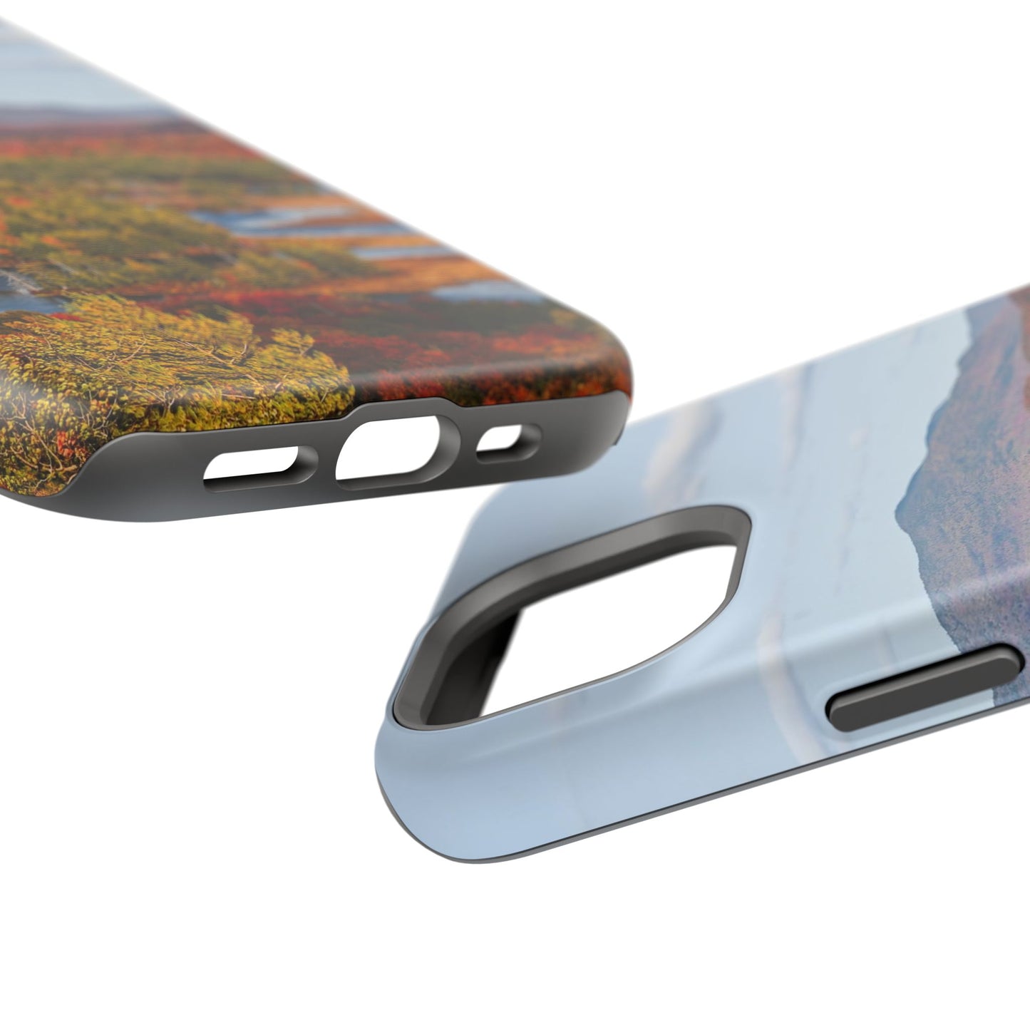 MagSafe Impact Resistant Phone Case - Mountains & Rivers Autumn