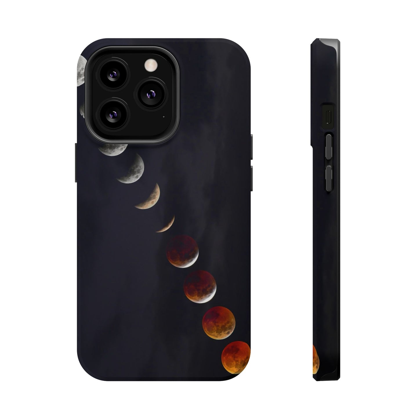 MagSafe Impact Resistant Phone Case - Lunar Eclipse Timelapse