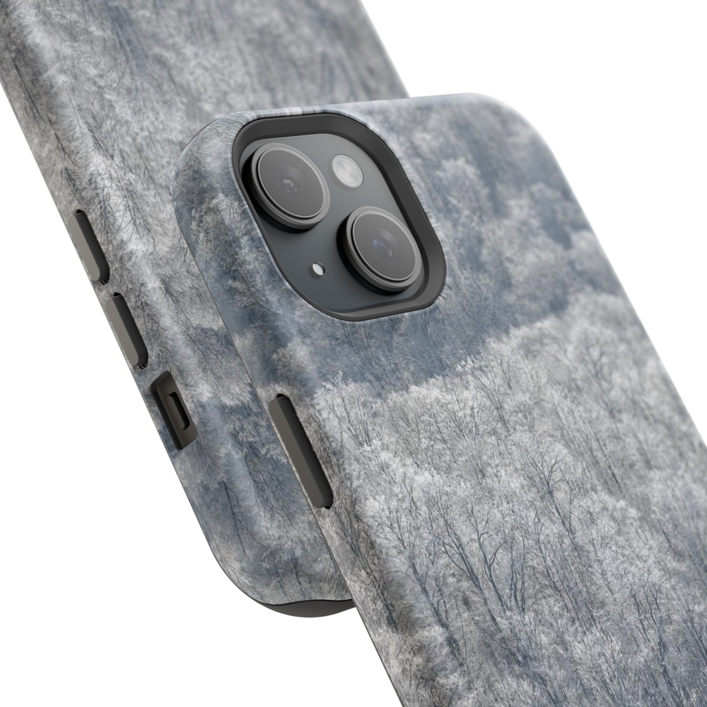 MagSafe Impact Resistant Phone Case - Frozen trees