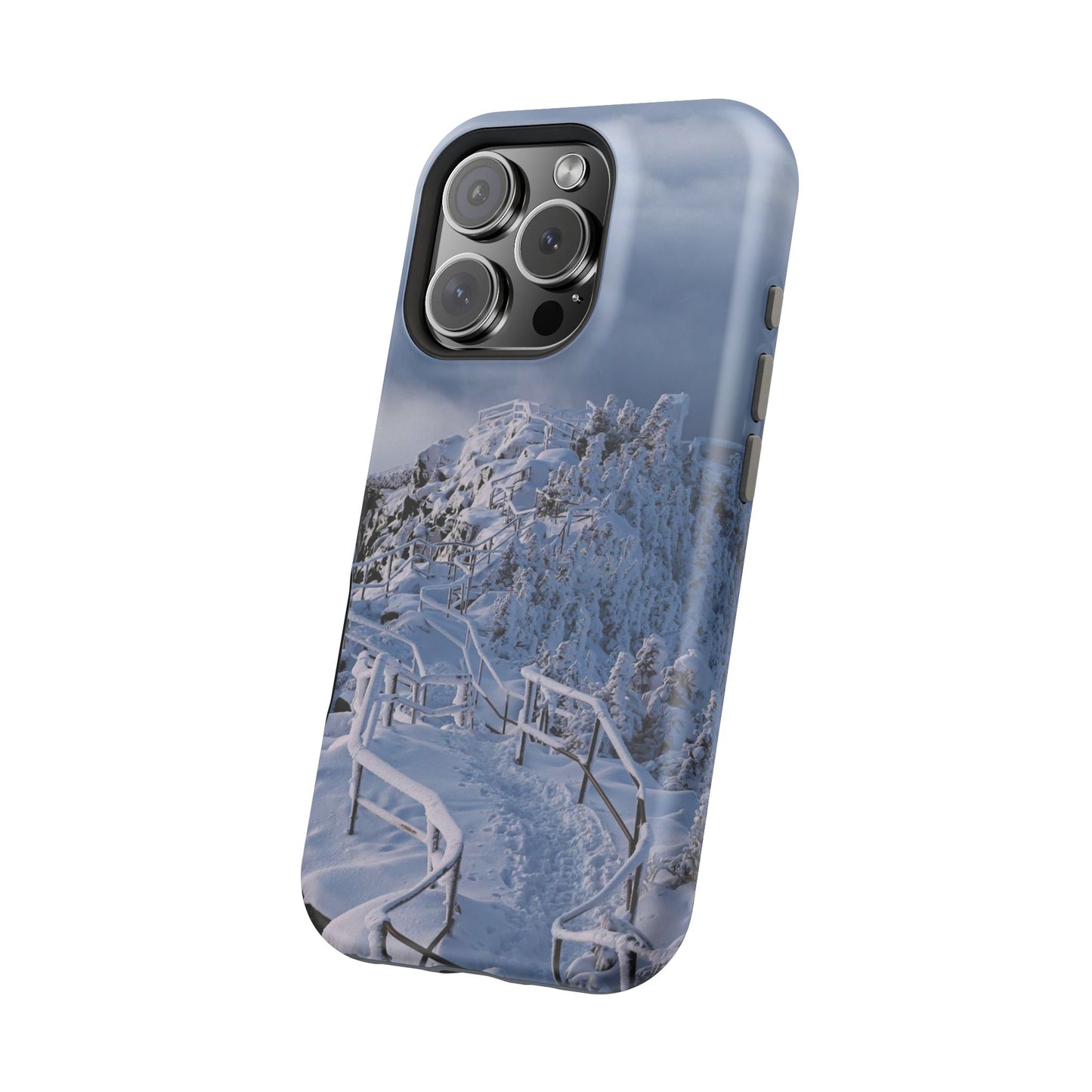 MagSafe Impact Resistant Phone Case - Whiteface Castle in the Clouds