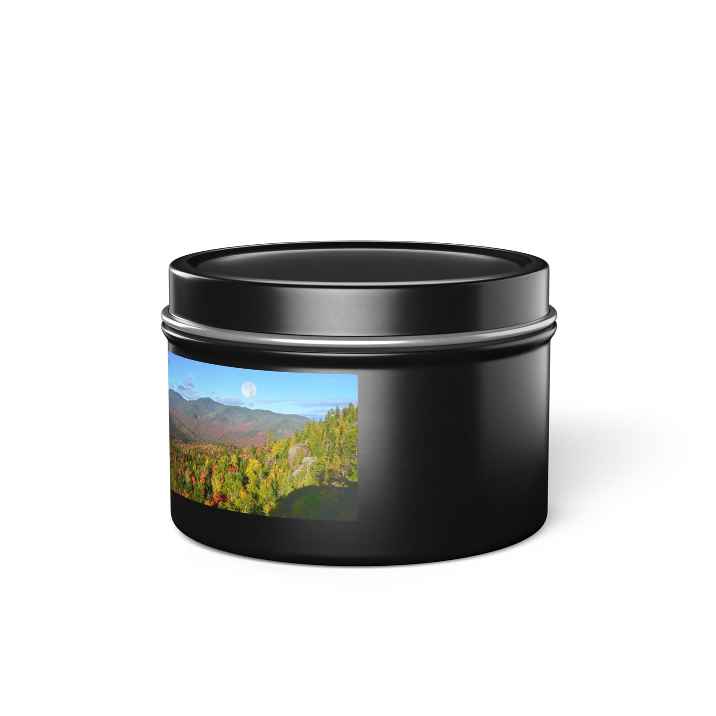 Mt. Jo Harvest Moonset - Tin Candle