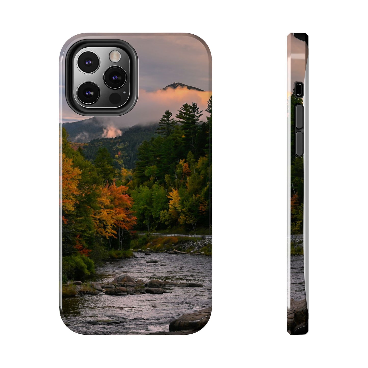 Impact Resistant Phone Case - Ausable Autumn Morning