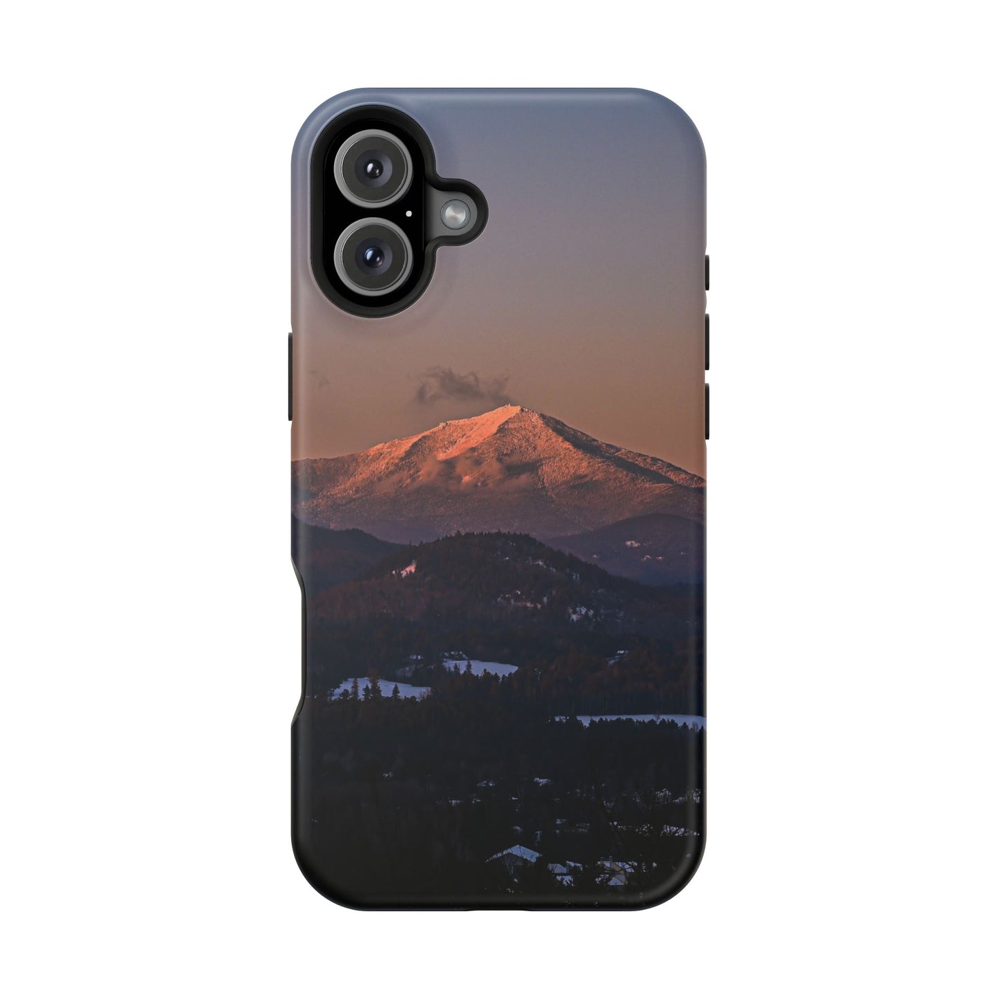 MagSafe Impact Resistant Phone Case - Sundown in a Mountain Town