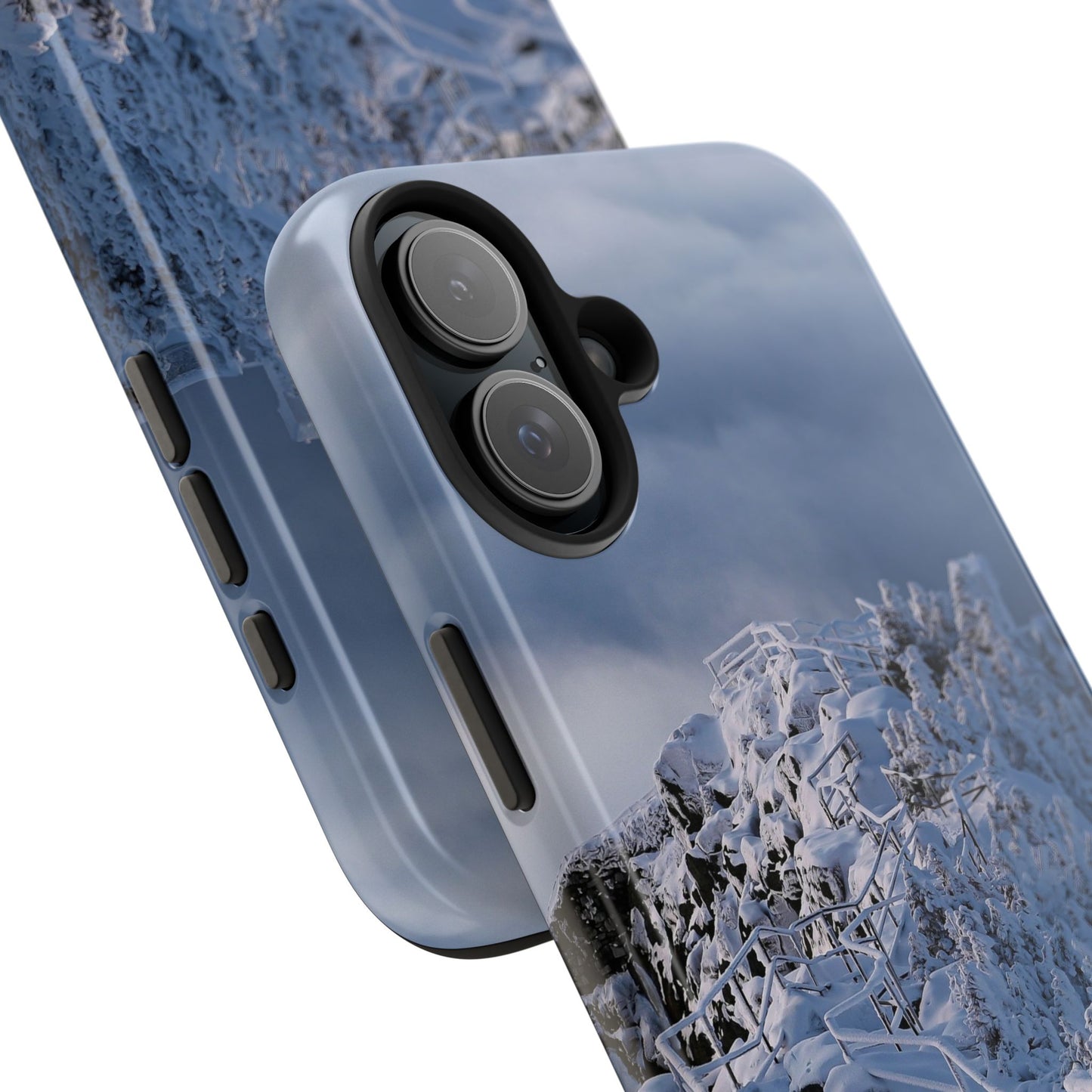 Impact Resistant Phone Case - Whiteface Castle in the Clouds