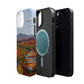 MagSafe Impact Resistant Phone Case - Mountains & Rivers Autumn