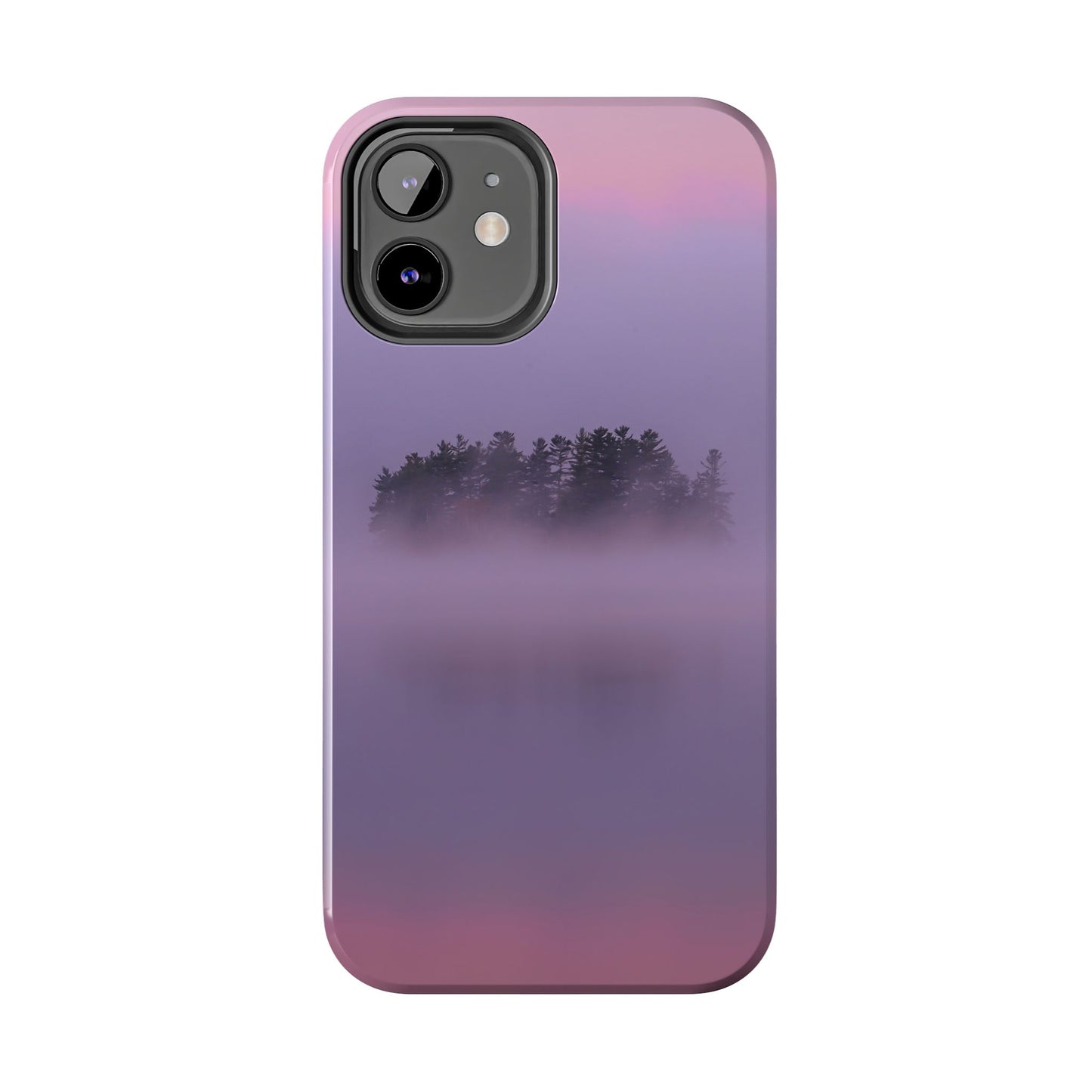 Impact Resistant Phone Case - Crisp Autumn Sunrise, Tupper Lake