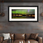 Northern Lights over Mirror Lake Panorama Print