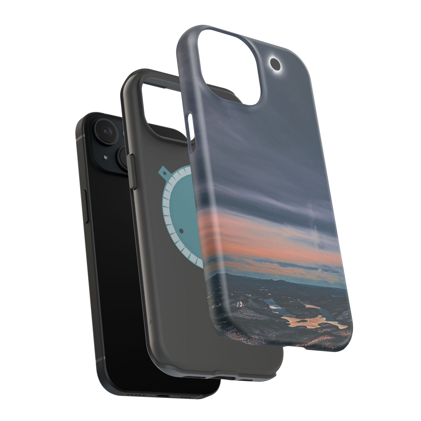 MagSafe Impact Resistant Phone Case - 2024 Solar Eclipse Totality from Whiteface Mountain