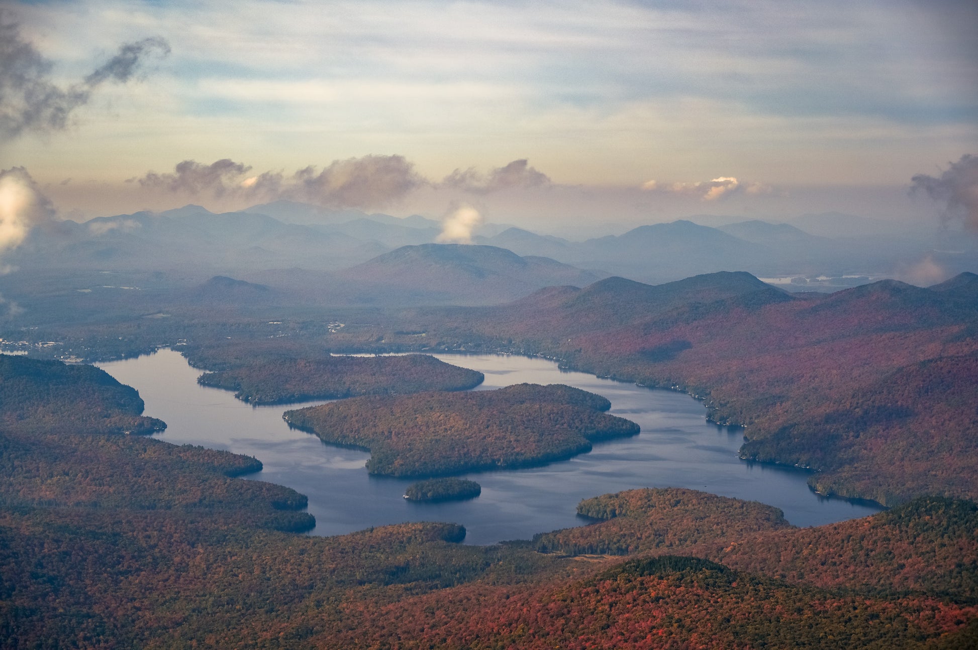 A Fall Perspective of Lake Placid