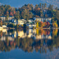 Reflections of Fall's Beauty on Mirror Lake Photographic Print