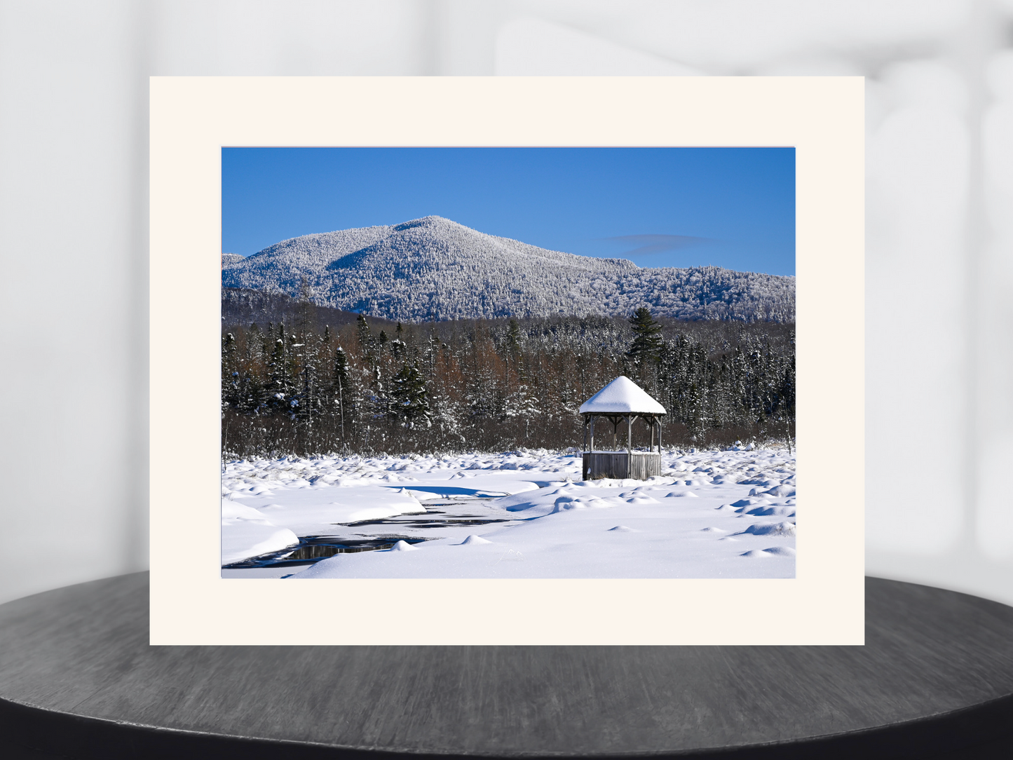 Bluebird Day at Jublin Brook Print