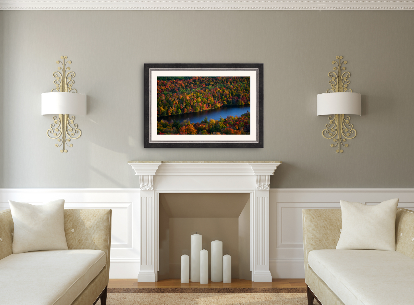 print of Fall Colors in the Adirondacks