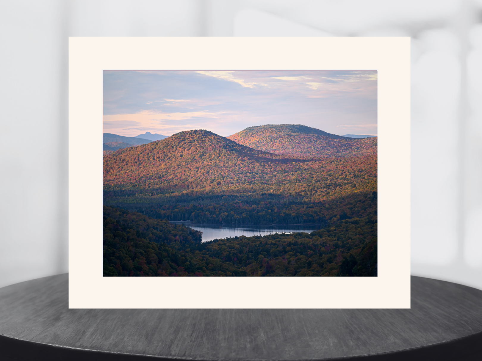 print of a Fall Sunrise from Indian Head