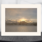 print of a Foggy Morning Sunrise over Cobble Hill