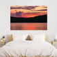 print of a lake colby sunset