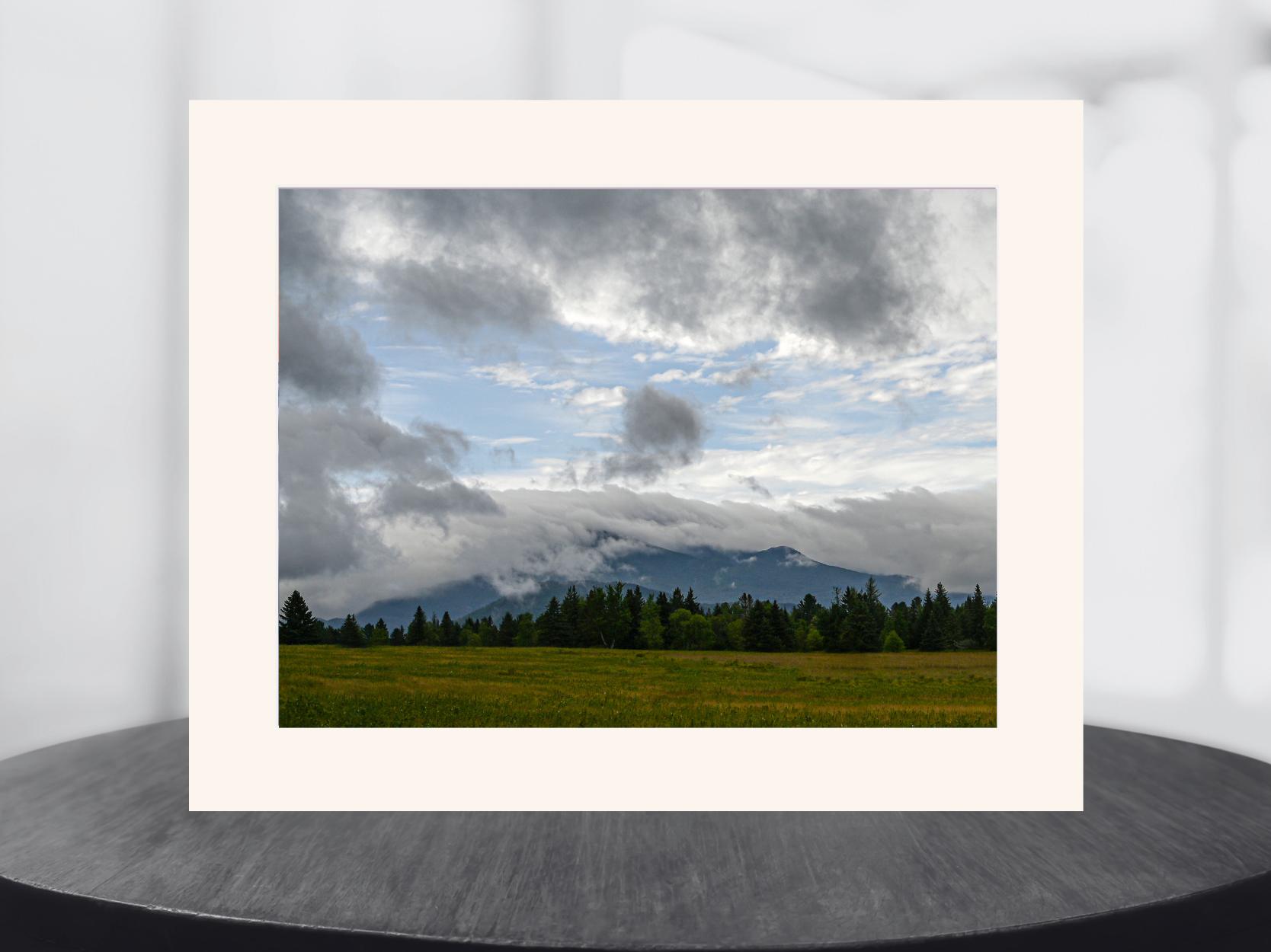 print of the Adirondack Mountains 