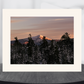 print of a Soft Alpine-Glow over Whiteface mountain
