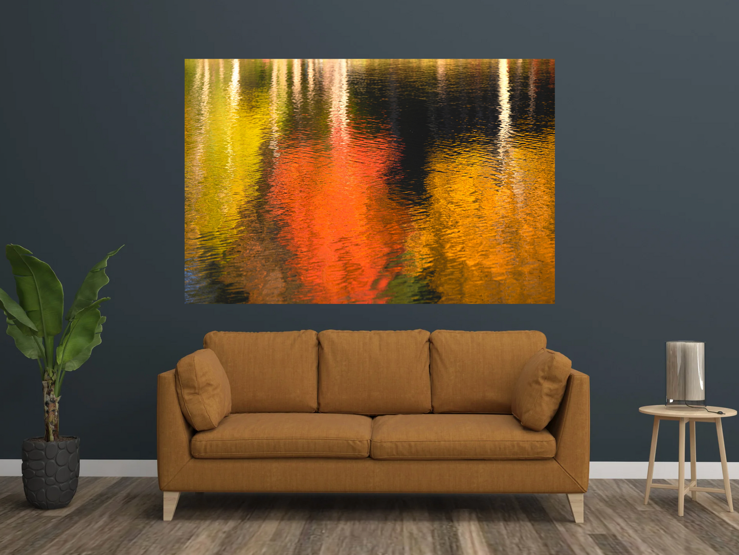 print of Reflections of Fall Trees