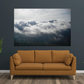 print of Hurricane Mountain above the Clouds Adirondack Mountains 