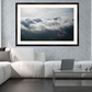 print of Hurricane Mountain above the Clouds Adirondack Mountains 
