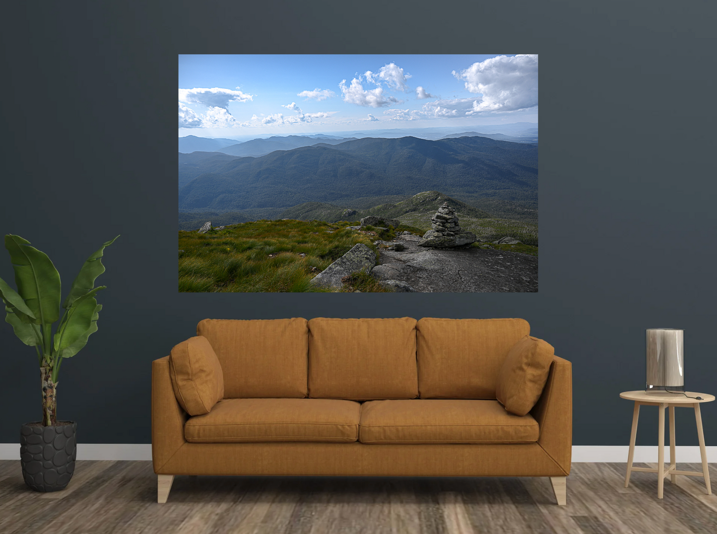 print of Summer Afternoon Views from Algonquin Mountain