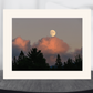 Print of a Waxing Harvest Moonrise