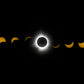 2024 Solar Eclipse Timelapse Panorama Print