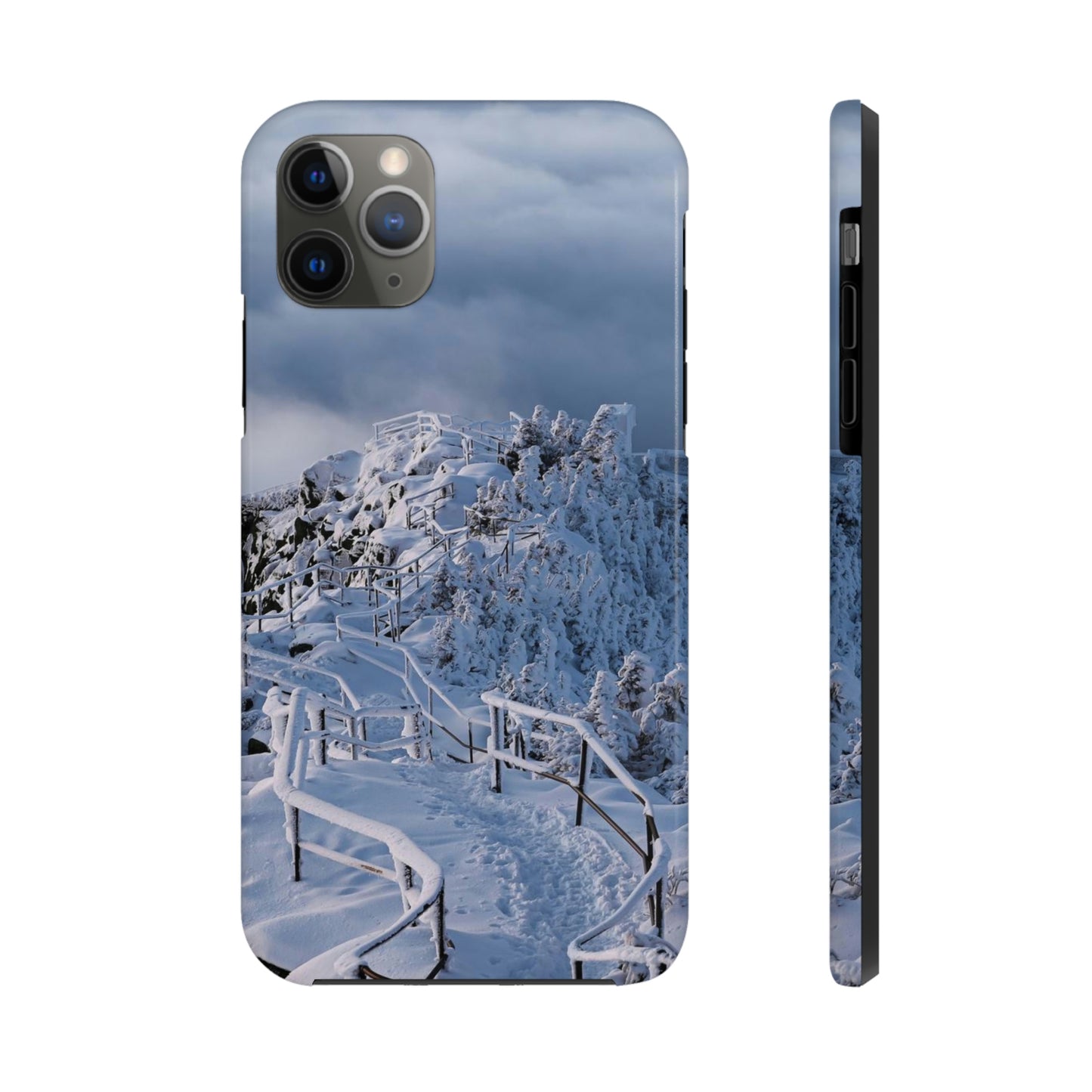 Impact Resistant Phone Case - Whiteface Castle in the Clouds