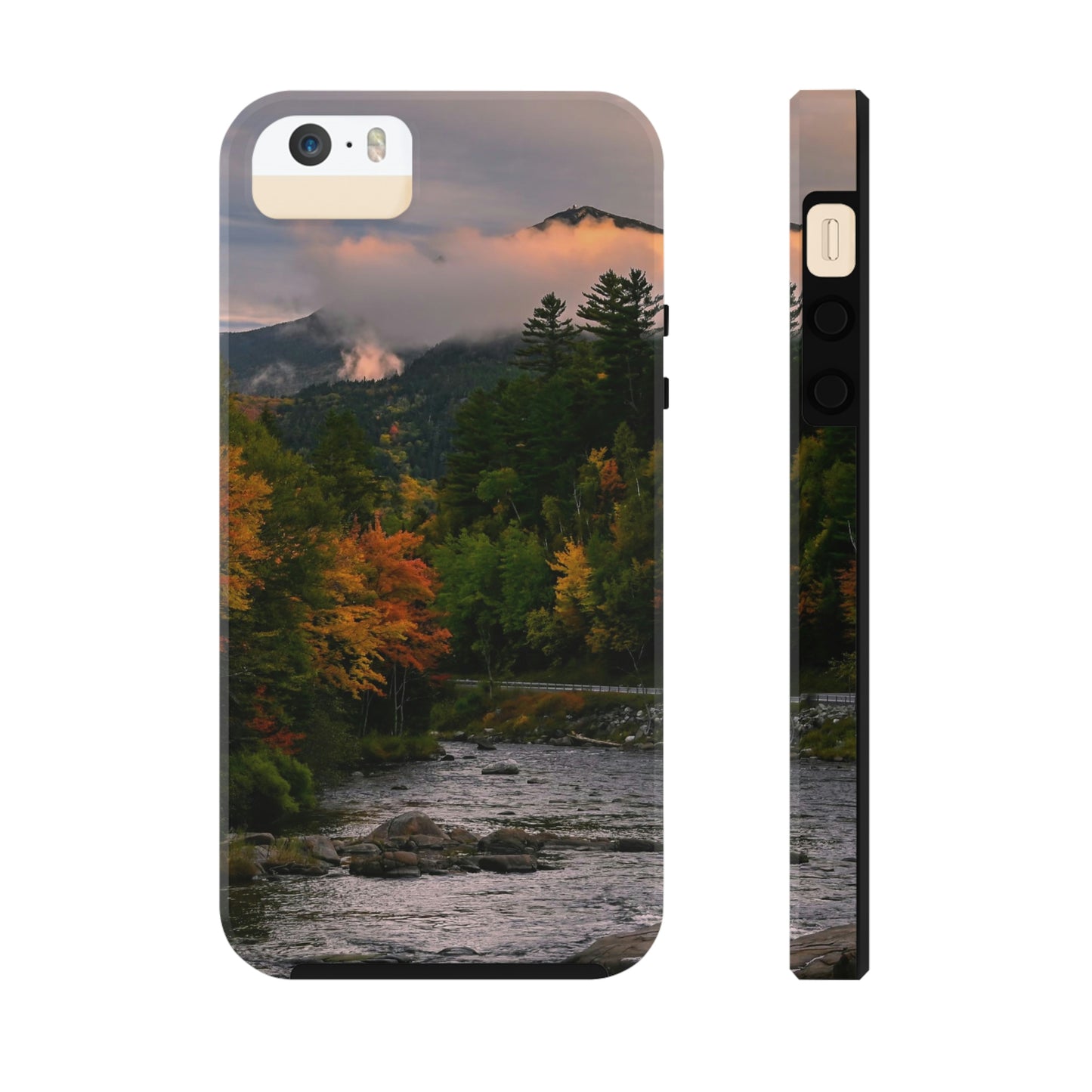 Impact Resistant Phone Case - Ausable Autumn Morning