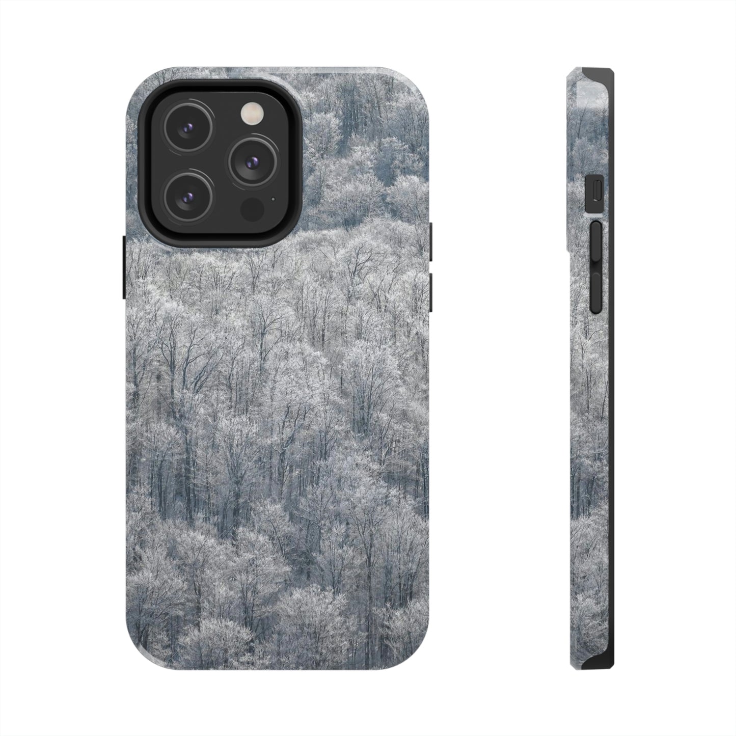 Impact Resistant Phone Case - Frozen trees