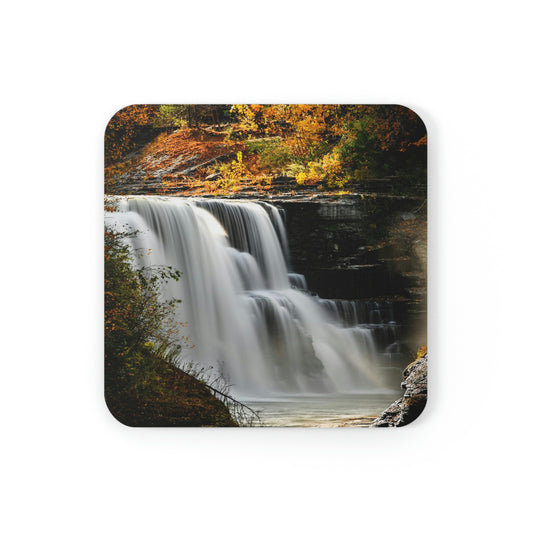 Cork Back Coaster - Lower Falls, Letchworth State Park
