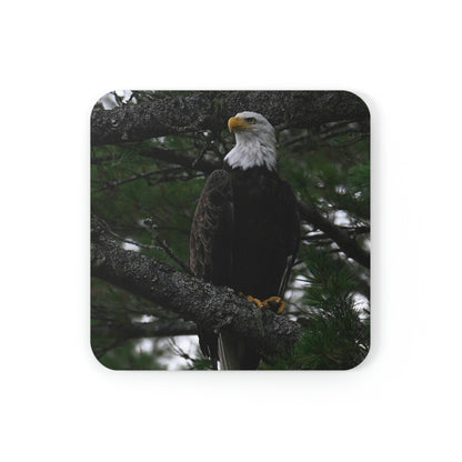 Cork Back Coaster - American Eagle
