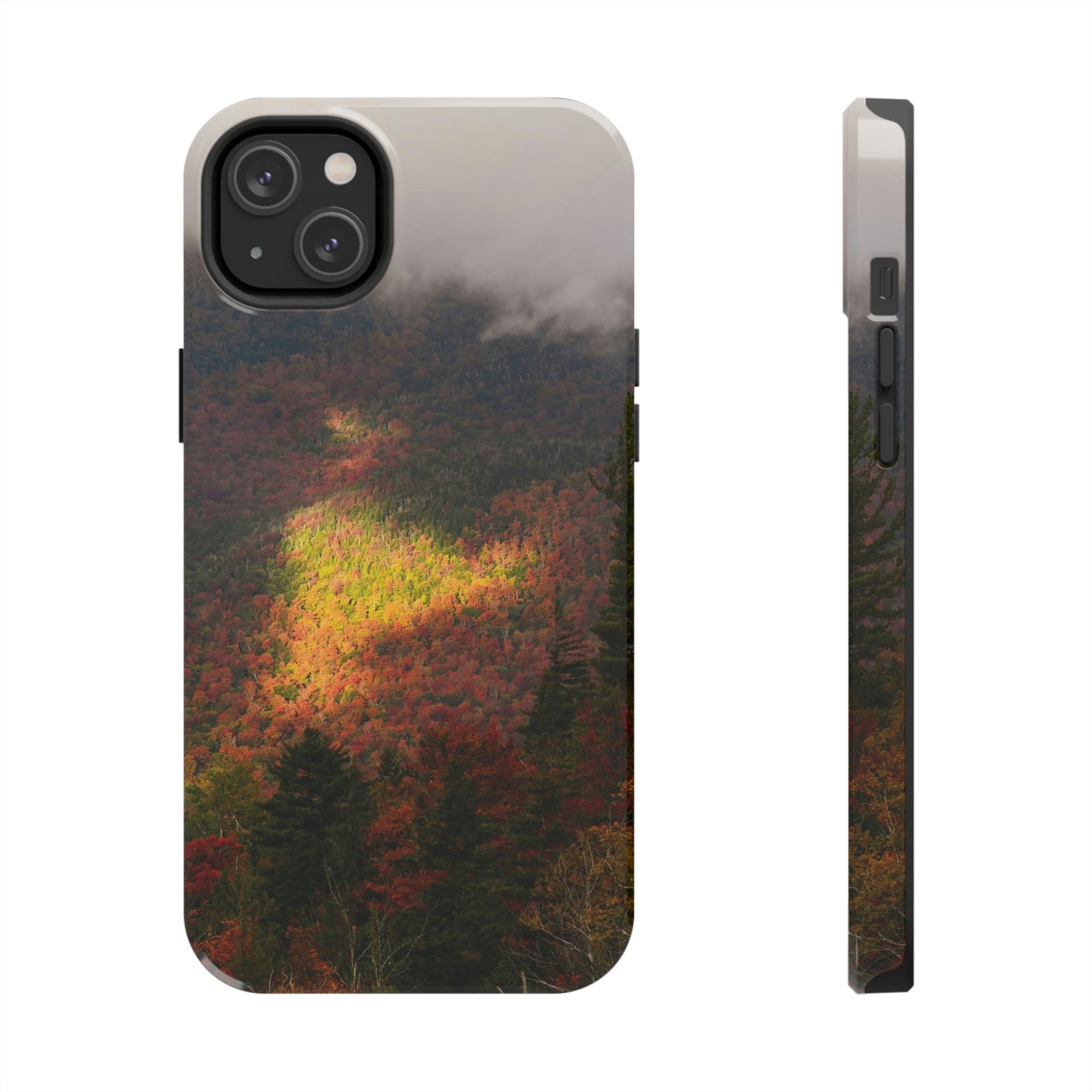 Impact Resistant Phone Case - Adirondack Fall Fog & Foliage