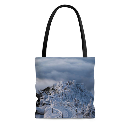 Tote Bag - Whiteface Castle in the Clouds