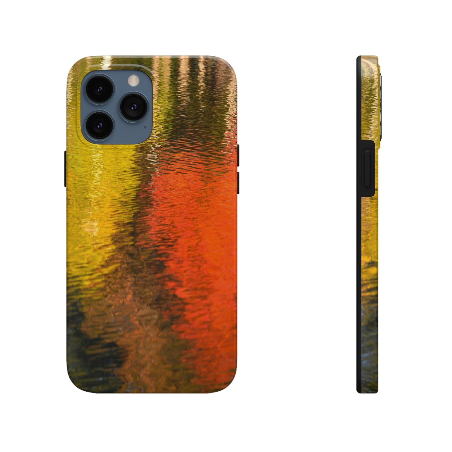 Impact Resistant Phone Case - Reflections of Autumn