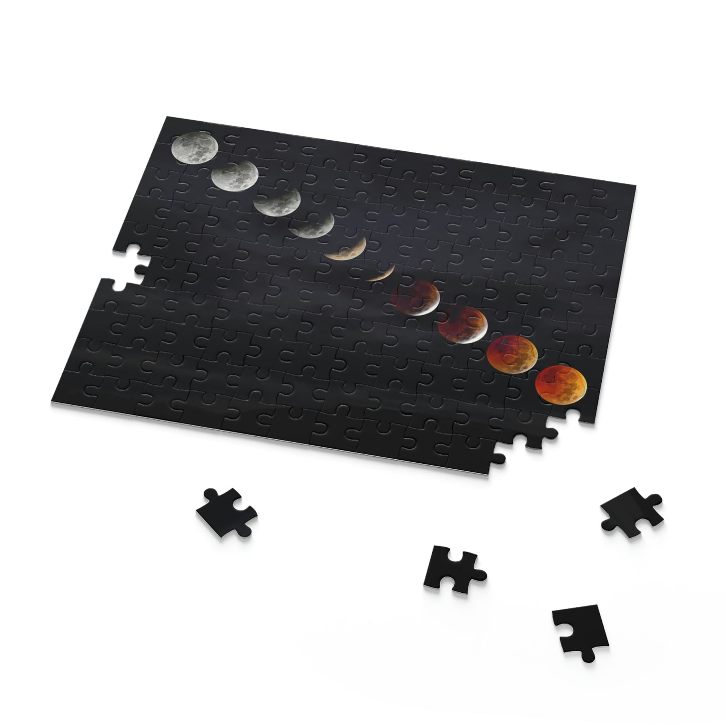 Puzzle - Lunar Eclipse Timelapse