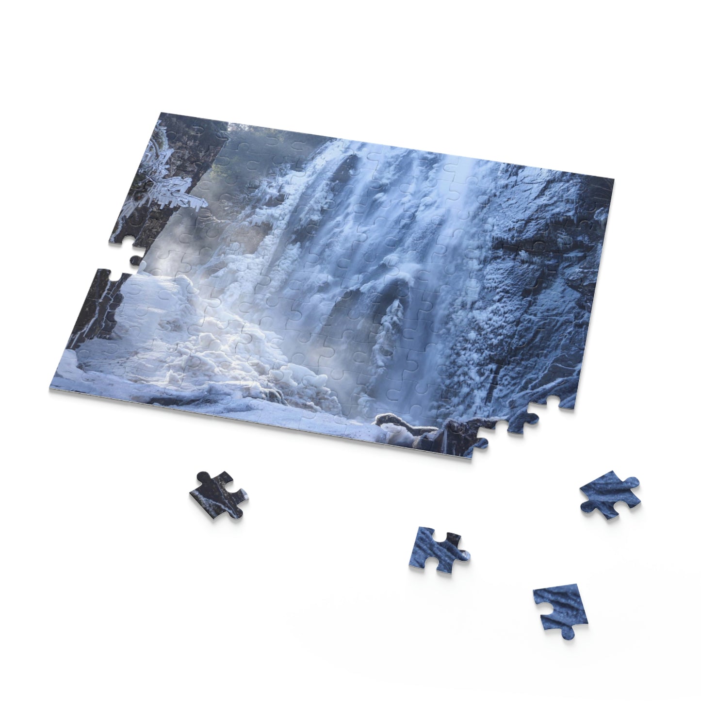 Puzzle - Frozen Rainbow Falls
